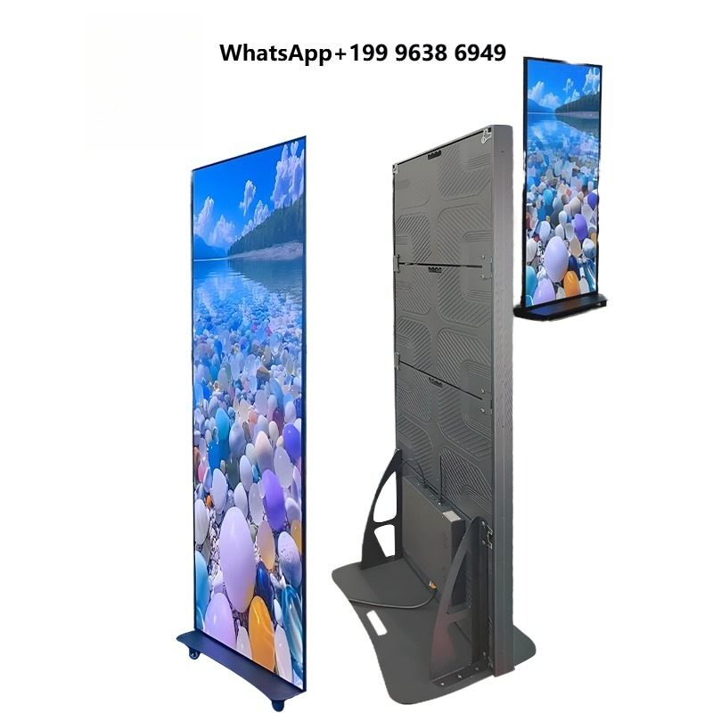Jewelry For Watches - Double-fold Poster Display Mobile Digital Signage
