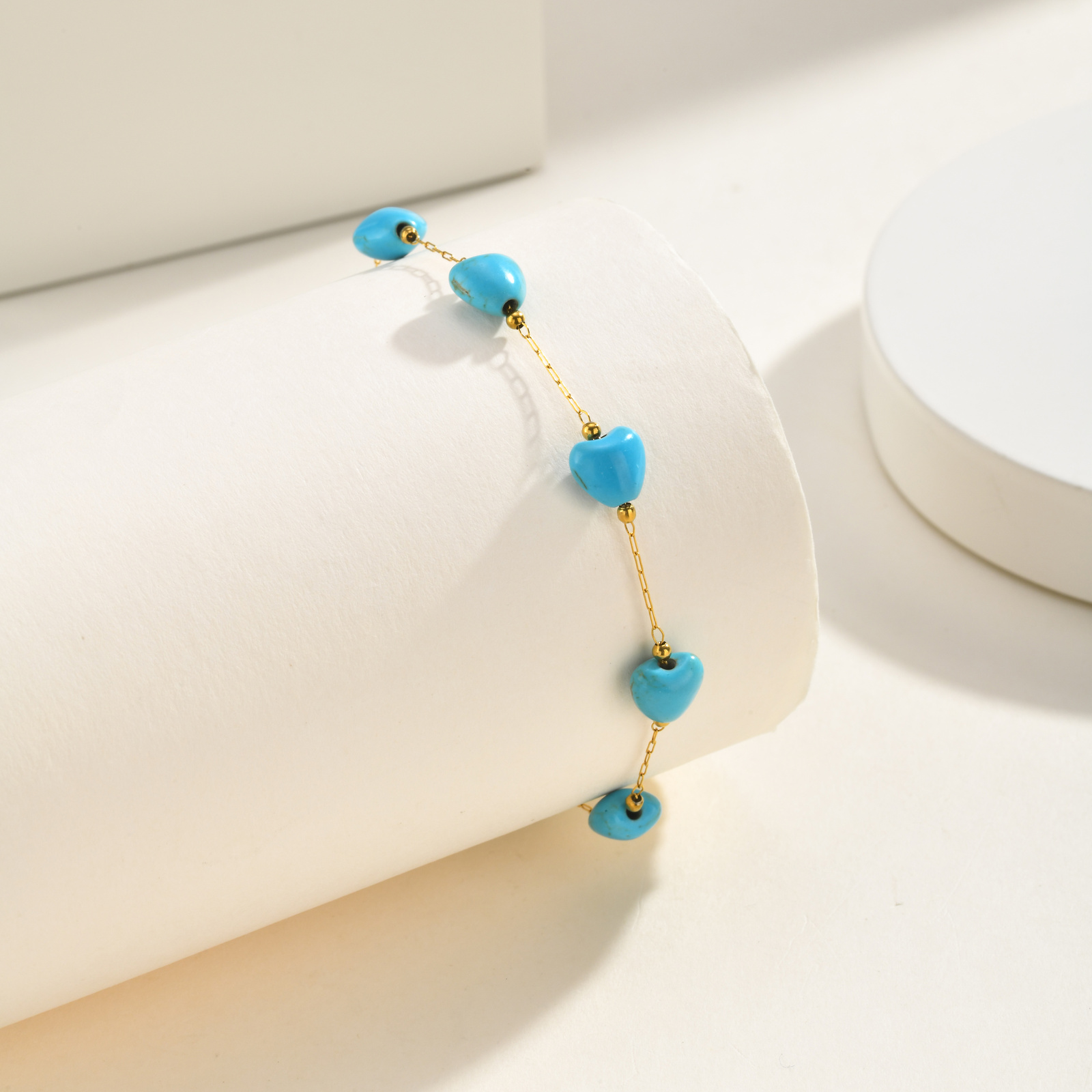 Turquoise Heart Anklet, Women' - đánh giá và giá Jc Jewelry & Watches Photos