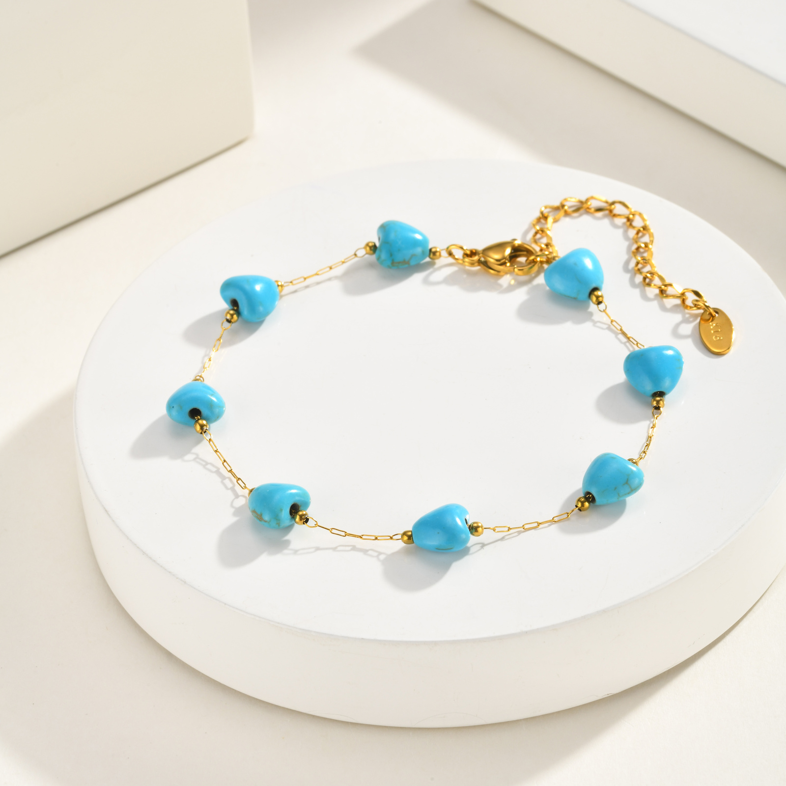 Turquoise Heart Anklet, Women' - đánh giá và giá Jc Jewelry & Watches Photos