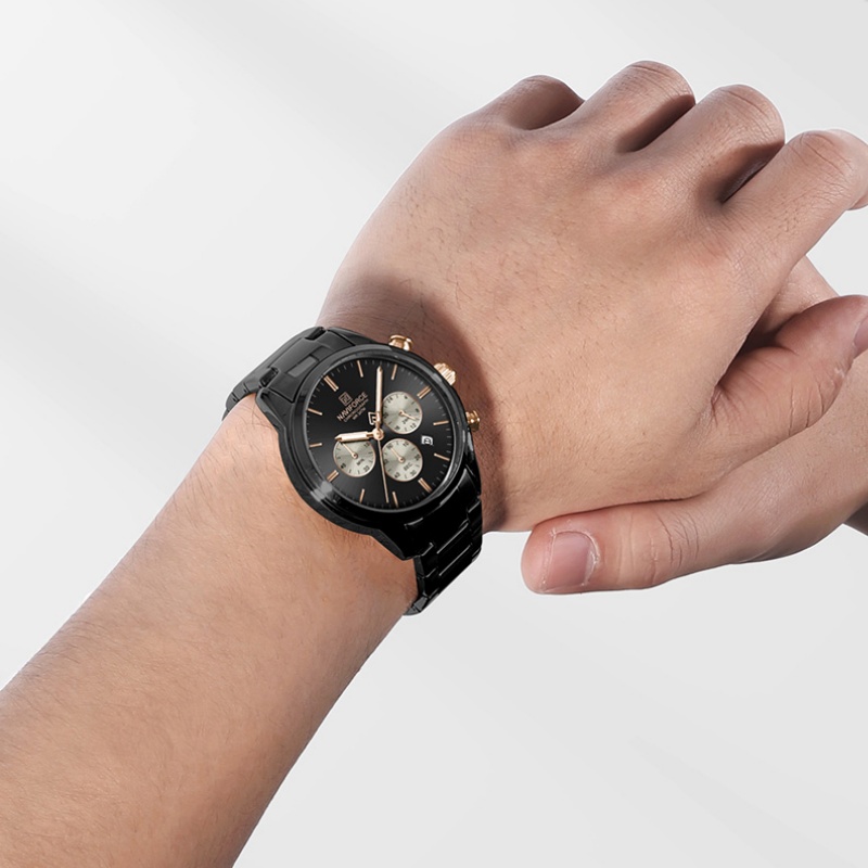 NAVIFORCE Men Quartz Chronogra - đánh giá và giá Watch Display Box