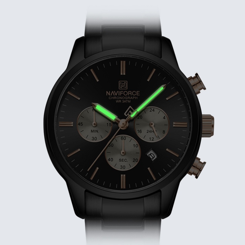 NAVIFORCE Men Quartz Chronogra - đánh giá và giá Watch Display Box