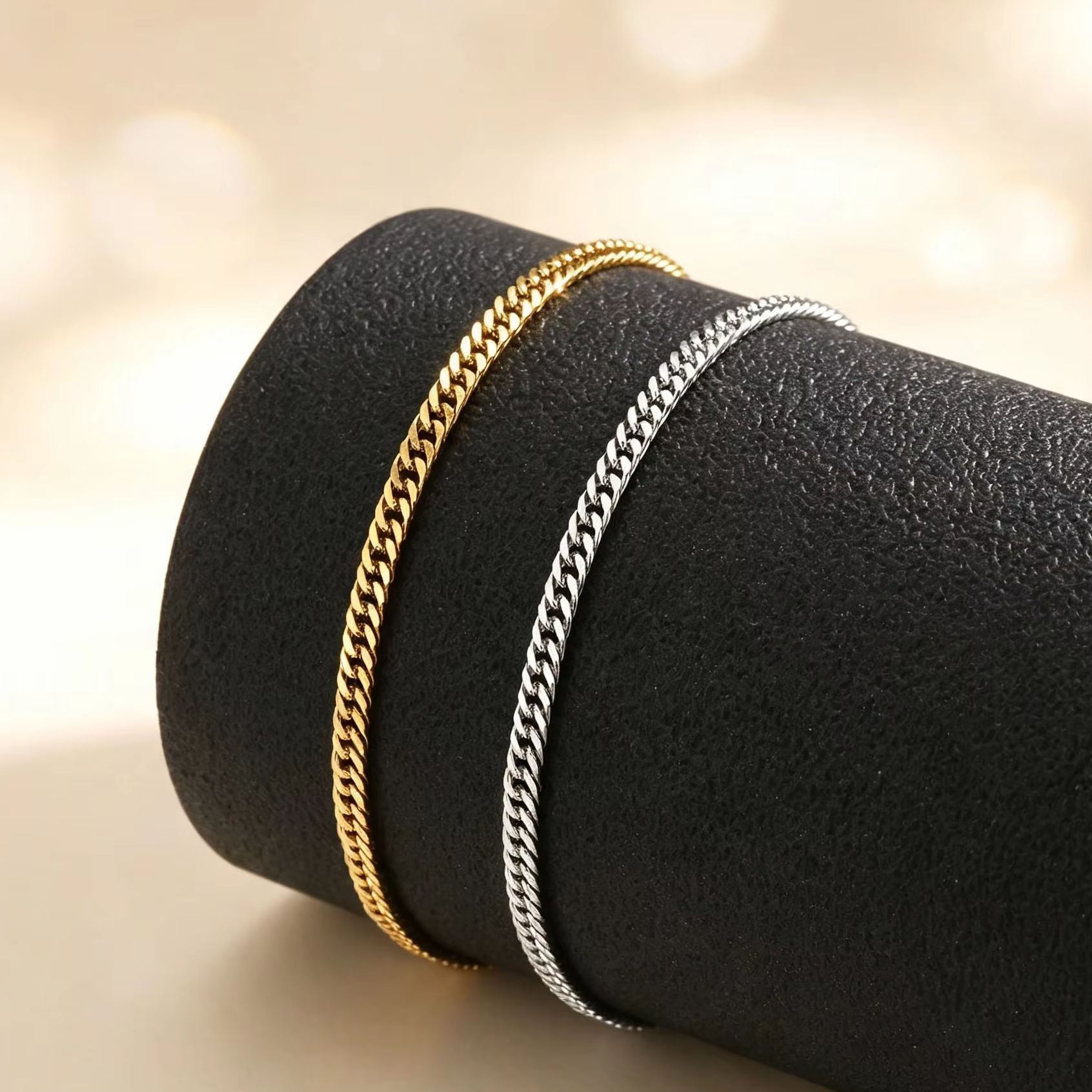 Thin Cuban Ankle Bracelet For  - đánh giá và giá Jc Jewelry & Watches Photos