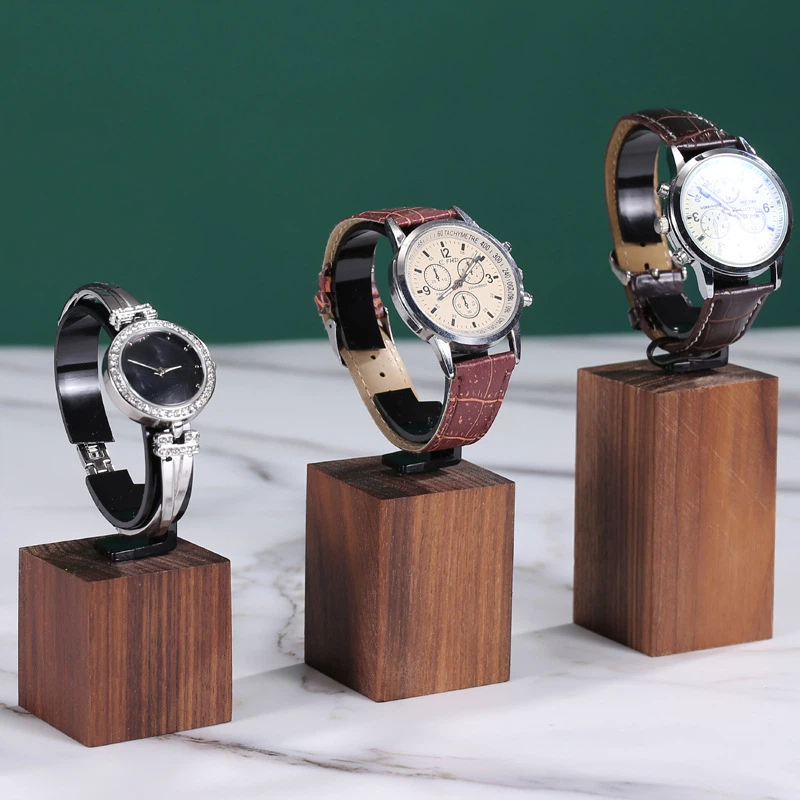 New Wooden C Shaped Watch Disp - đánh giá và giá Jewelry And Watches Inc