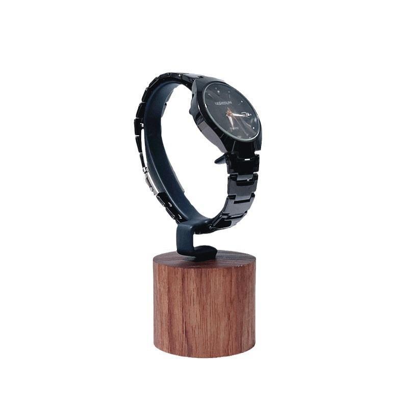 New Wooden C Shaped Watch Disp - đánh giá và giá Jewelry And Watches Inc