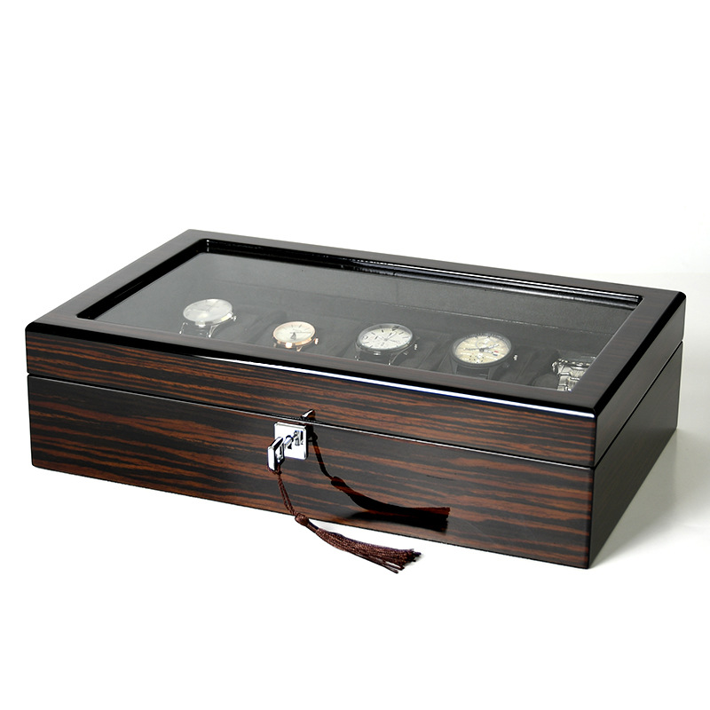Hxl wooden piano lacquer multi - đánh giá và giá Watch Display Box