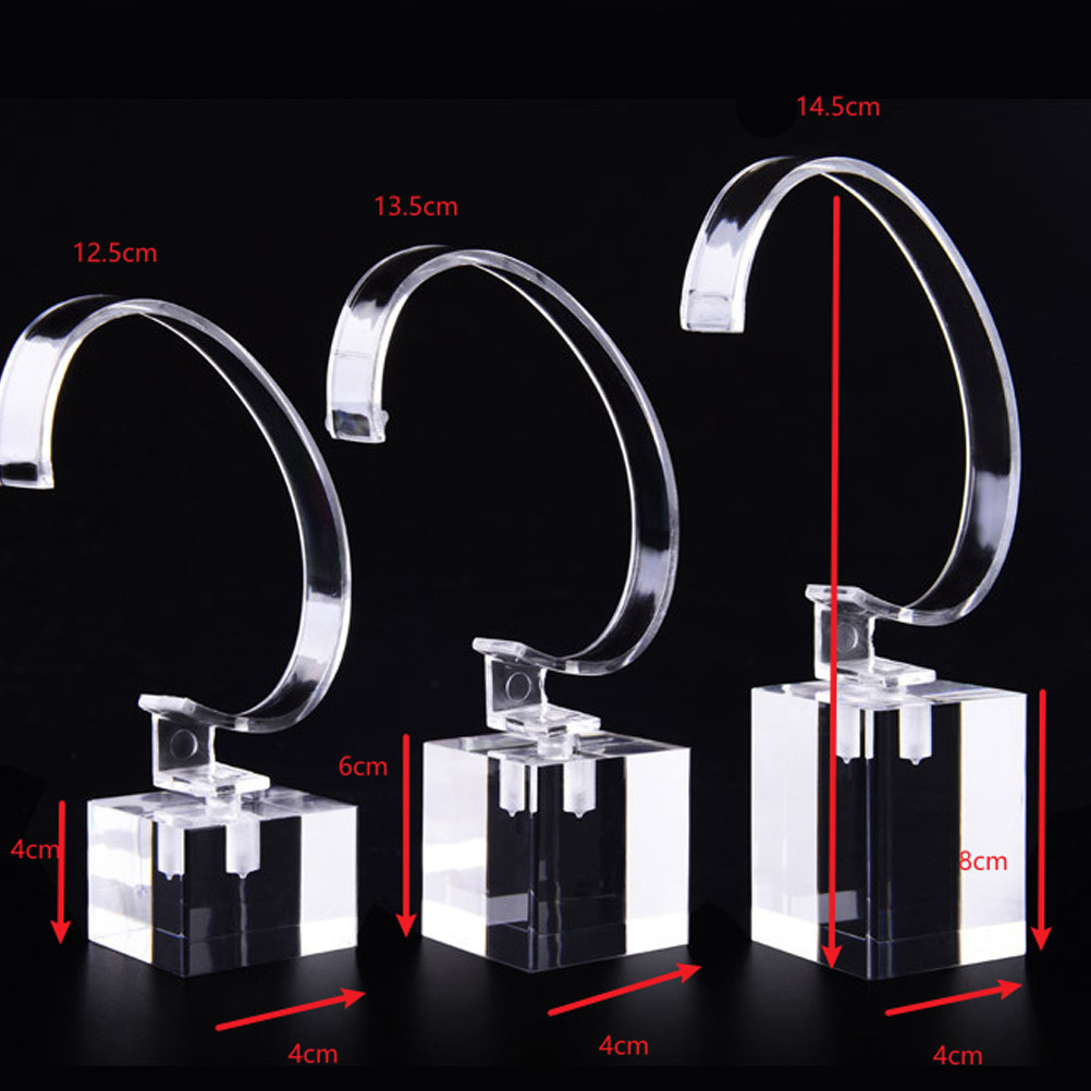 3Pcs C Shaped Acrylic Watch Di - đánh giá và giá Jewelry And Watches Inc