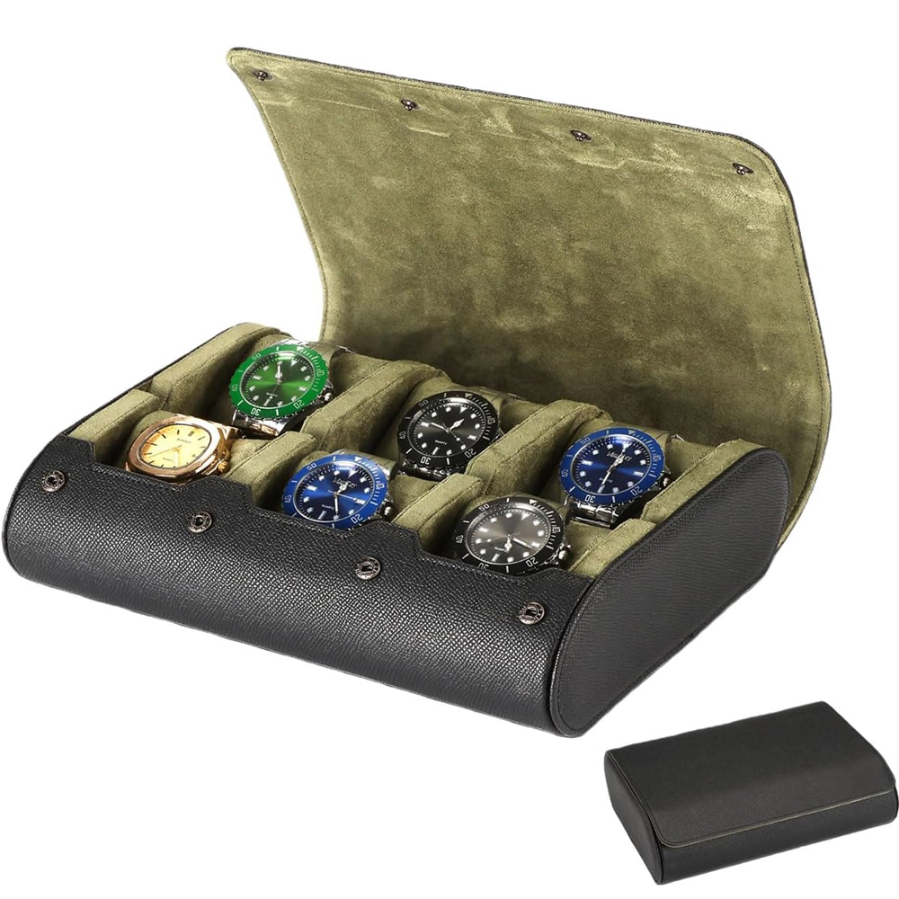 6 Watch Travel Cases  PU Leath - đánh giá và giá Watch Display Box