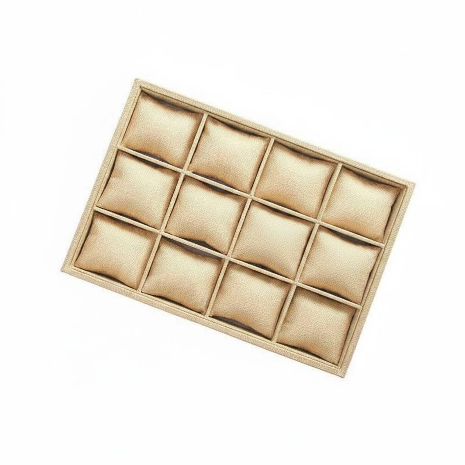Linen Fabric Jewelry Holder Op - đánh giá và giá Watch Display Box