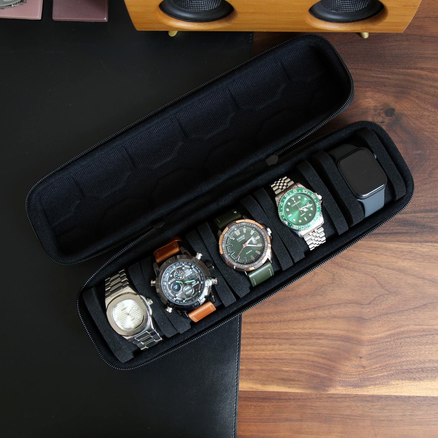 Watch Box Organizer For Men or - đánh giá và giá Watch Display Box