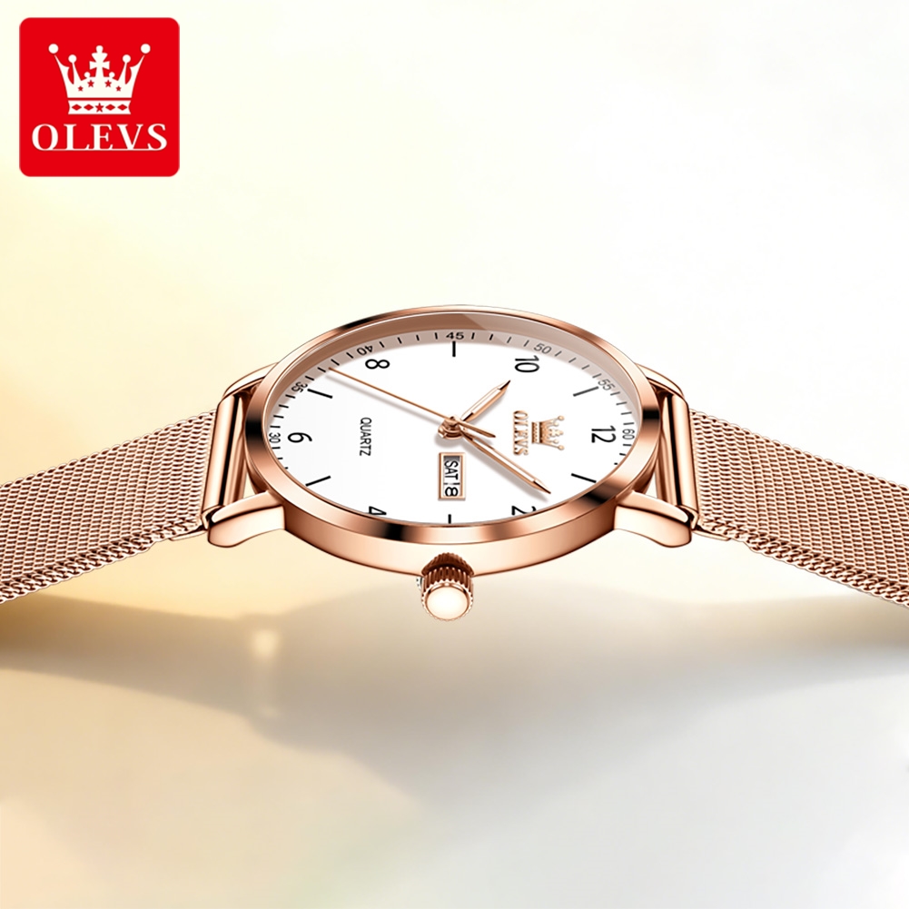 OLEVS 2996 Women Watches Origi - đánh giá và giá Watch Display Box