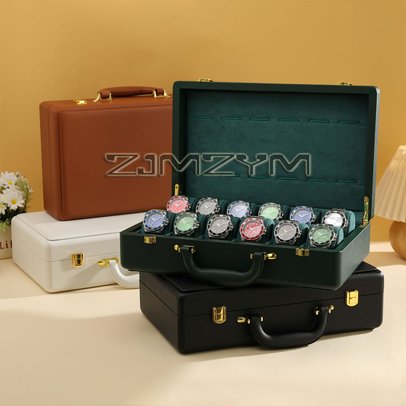 12 Slots Watch Box Mens Watche - đánh giá và giá Watch Display Box