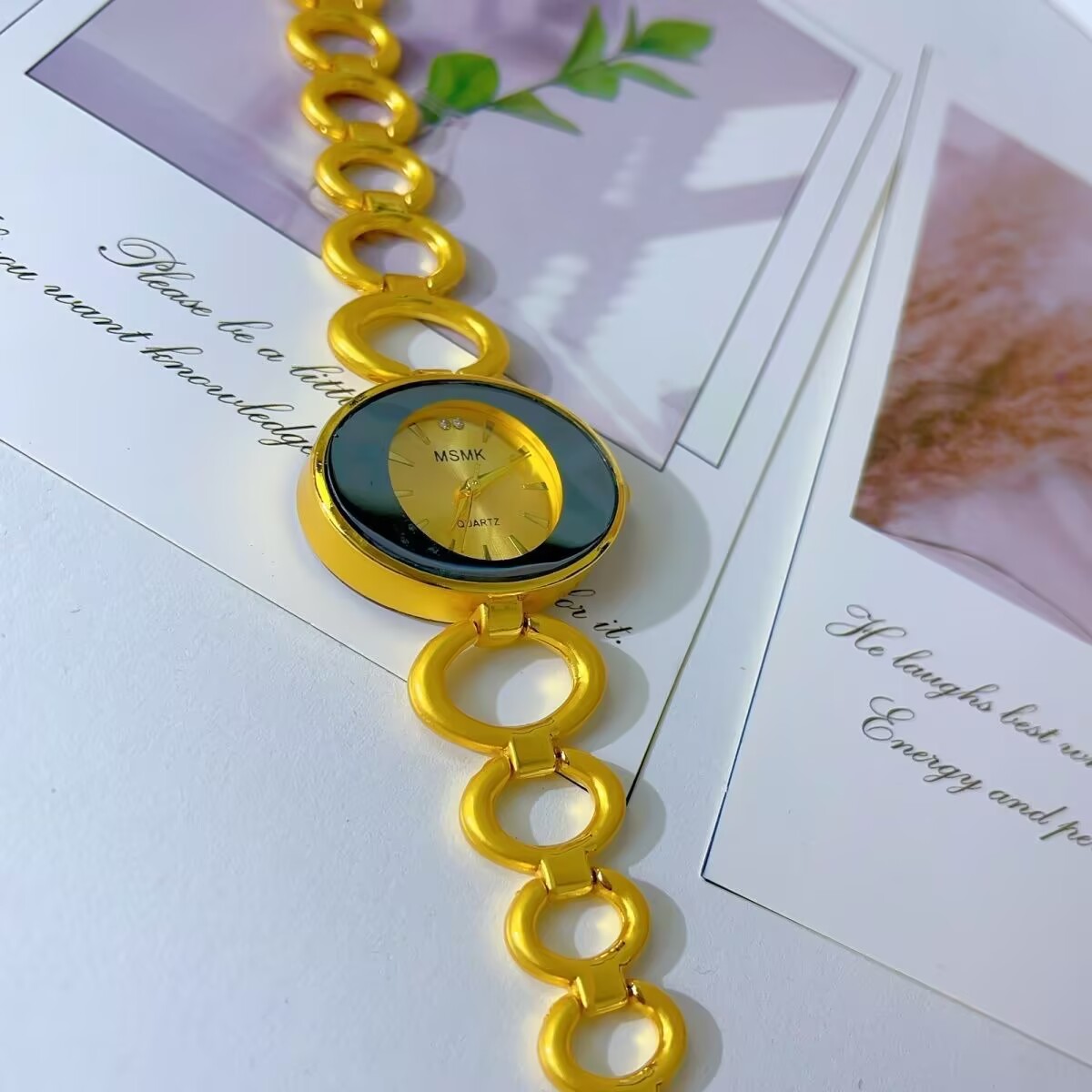 New American 24K Gold Plated W - đánh giá và giá Jewelry For Watches