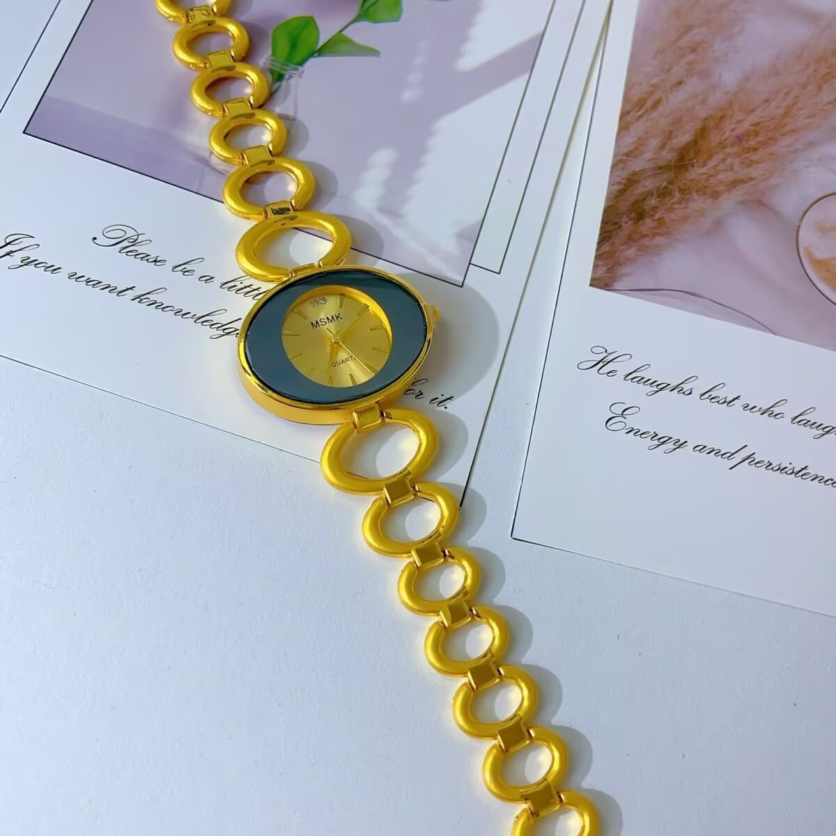 New American 24K Gold Plated W - đánh giá và giá Jewelry For Watches